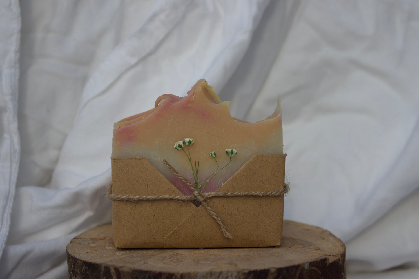Peach Peony Sherbet Vegan Bastille Soap