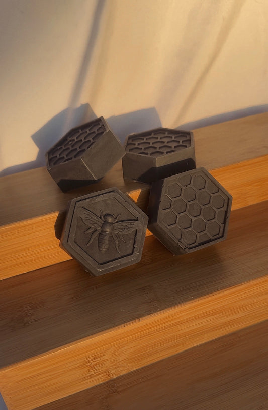 Charcoal and Honey Unscented Soap