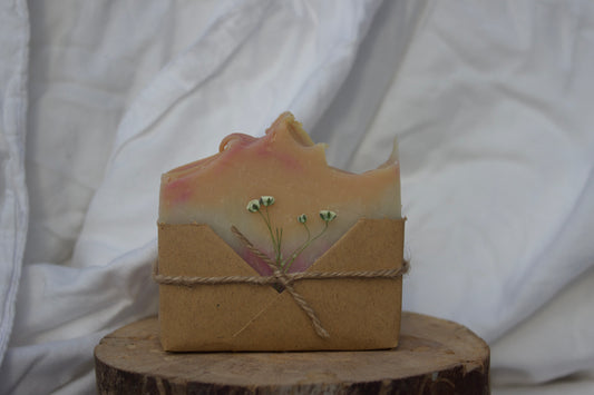 Peach Peony Sherbet Vegan Bastille Soap
